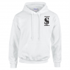 Hoodie White with black TSA logo
